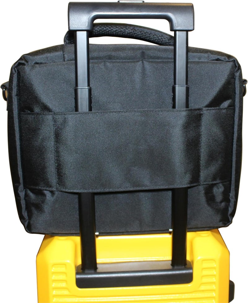 DiveTec Scuba Diving Regulator Bag - Compact Durable Travel Storage with Suitcase Buckle, Detachable Shoulder Strap, Interior Hook-and-Loop Straps & Transparent Document Pocket for Gear Protection - Image 5